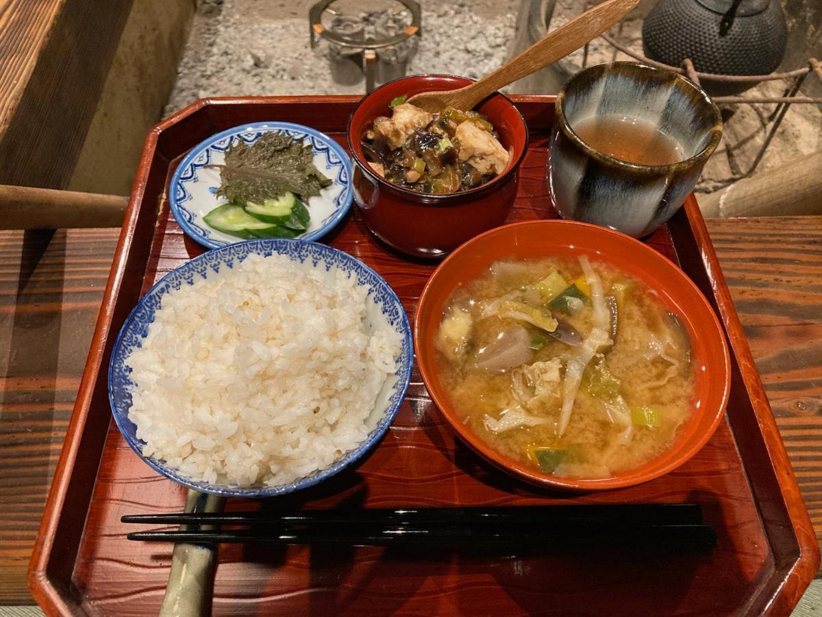 一汁一菜の宿　ちゃぶダイニング Ichiju Issai No Yado Chabu Dining Unforgettable Farmstay Experience In Deep Kyoto Ayabe Exteriör bild