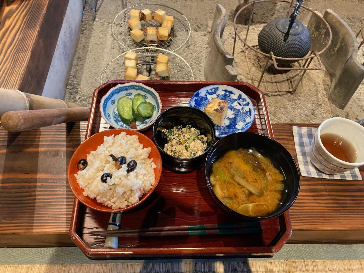 一汁一菜の宿　ちゃぶダイニング Ichiju Issai No Yado Chabu Dining Unforgettable Farmstay Experience In Deep Kyoto Ayabe Exteriör bild
