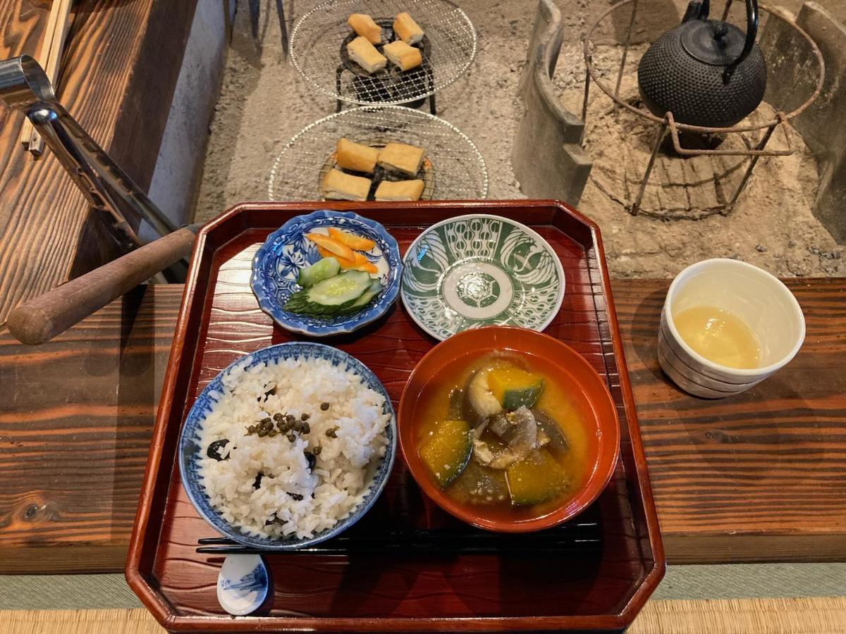 一汁一菜の宿　ちゃぶダイニング Ichiju Issai No Yado Chabu Dining Unforgettable Farmstay Experience In Deep Kyoto Ayabe Exteriör bild