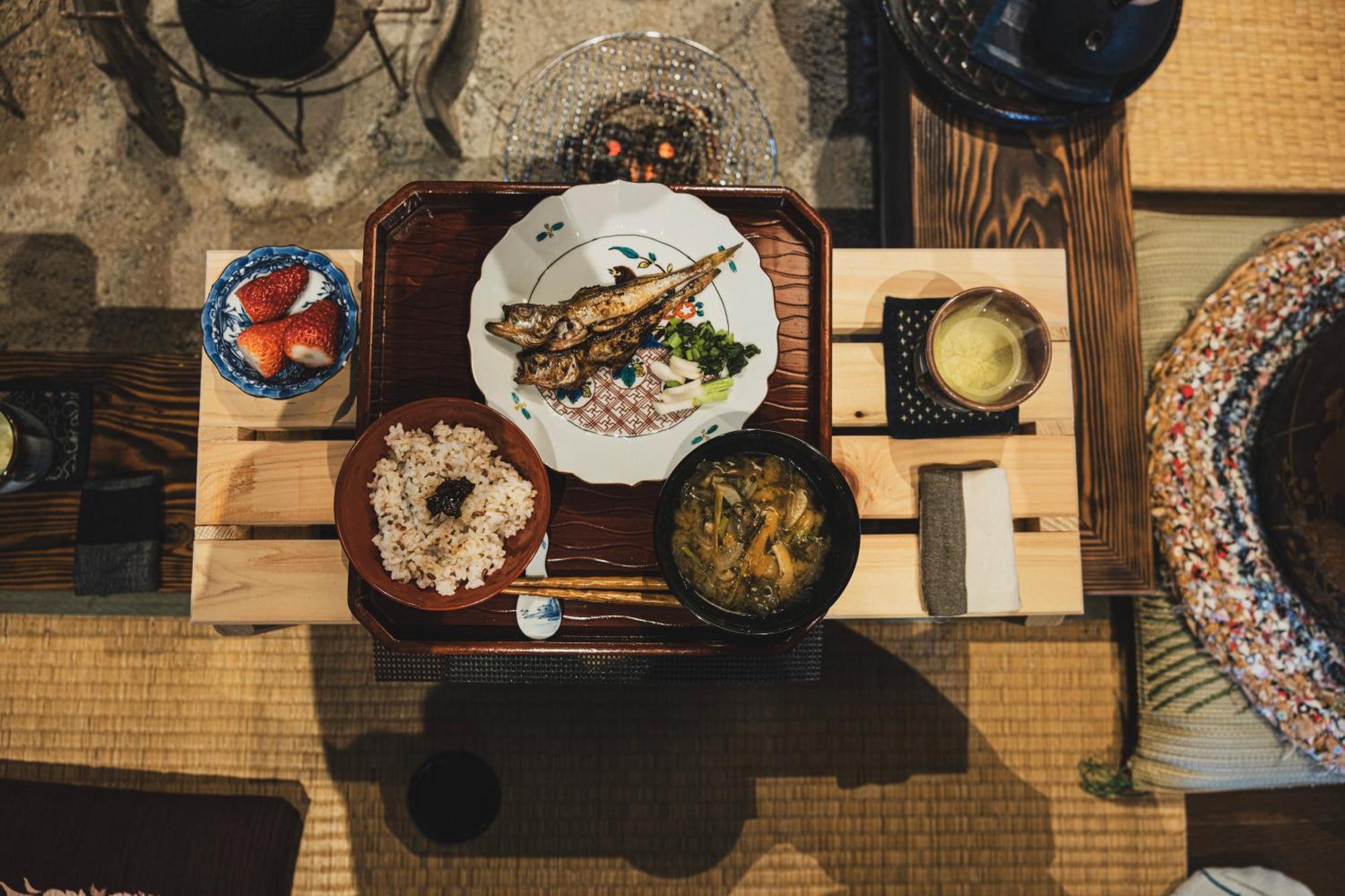 一汁一菜の宿　ちゃぶダイニング Ichiju Issai No Yado Chabu Dining Unforgettable Farmstay Experience In Deep Kyoto Ayabe Exteriör bild